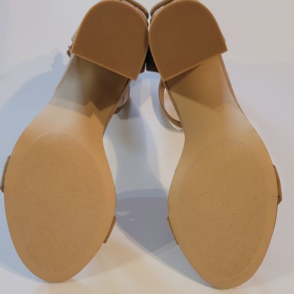 New in Box Shoe Dazzle Tonya boho block faux-suede heel - Picture 5 of 14